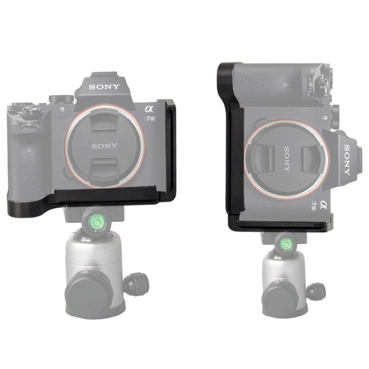 BEXIN A73 L-plate  Camera Vertical Clapper  for A7M3 A7III A7RIII Camera(Black) - free shipping - PMC TechLife - Order now!