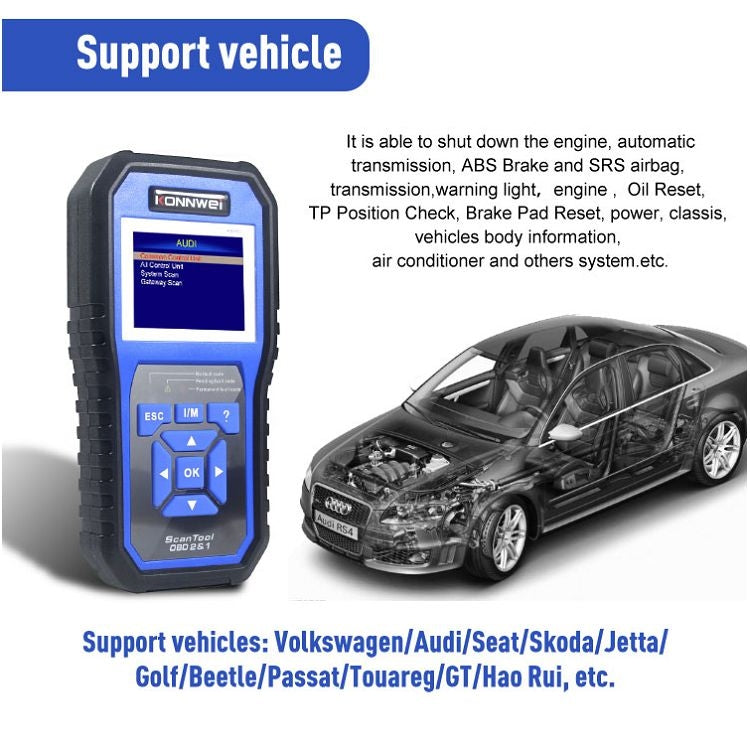 KONNWEI KW450 Car 2.8 inch TFT Color Screen Battery Tester Support 2 Languages / System  XP WIN7 WIN8 WIN10 - free shipping - PMC TechLife - Order now!