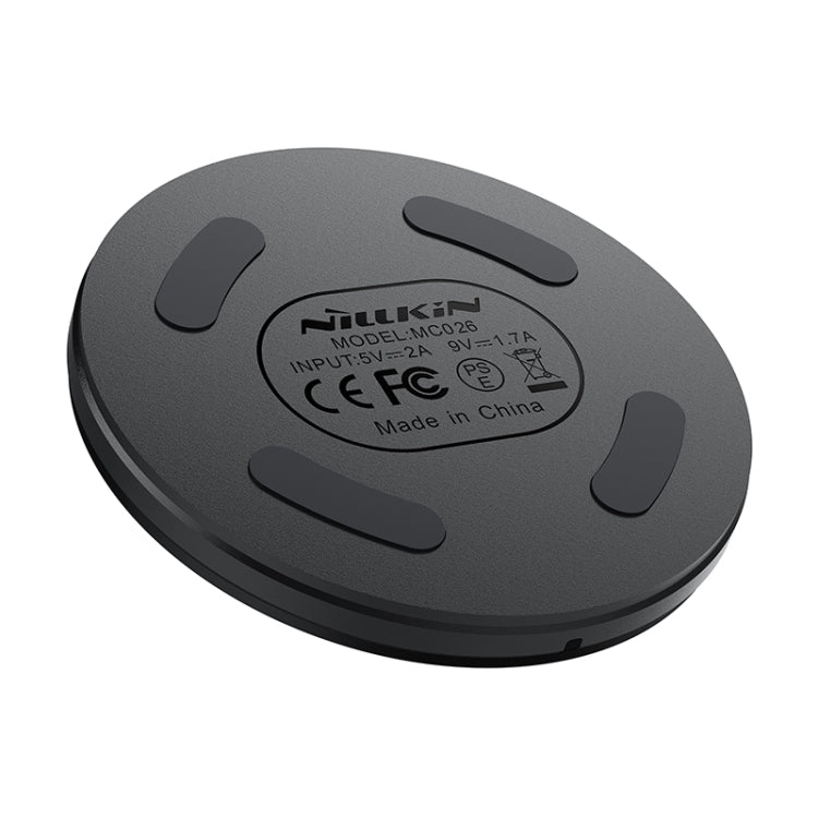 NILLKIN MC026 Portable Button Fast Charging Wireless Charger(Black) - free shipping - PMC TechLife - Order now!
