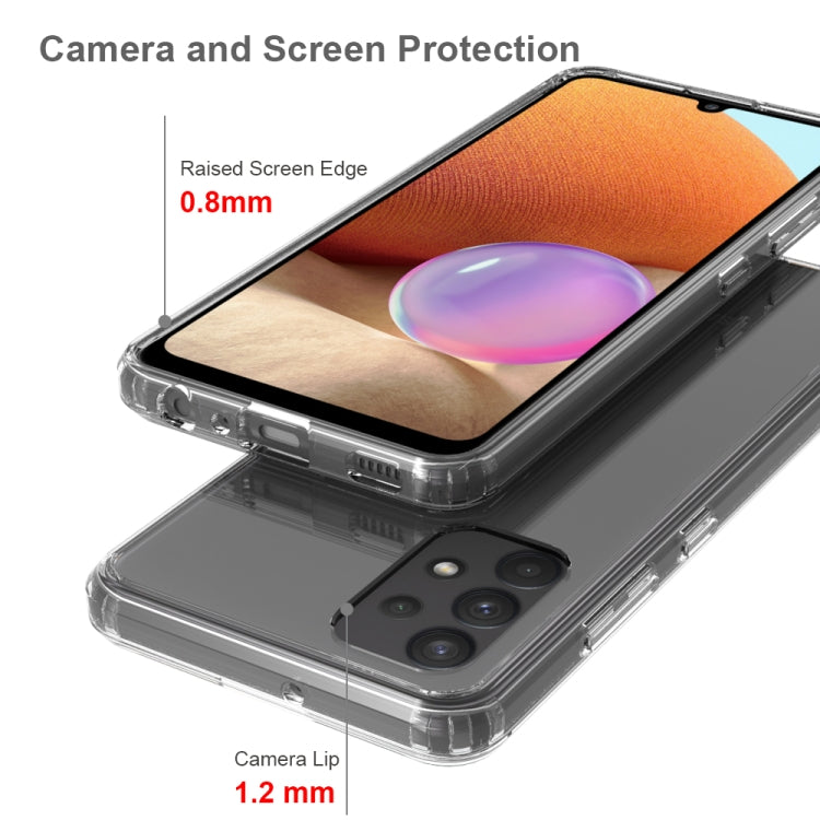 For Samsung Galaxy A32 4G Shockproof Scratchproof TPU + Acrylic Protective Case(Black) - free shipping - PMC TechLife - Order now!