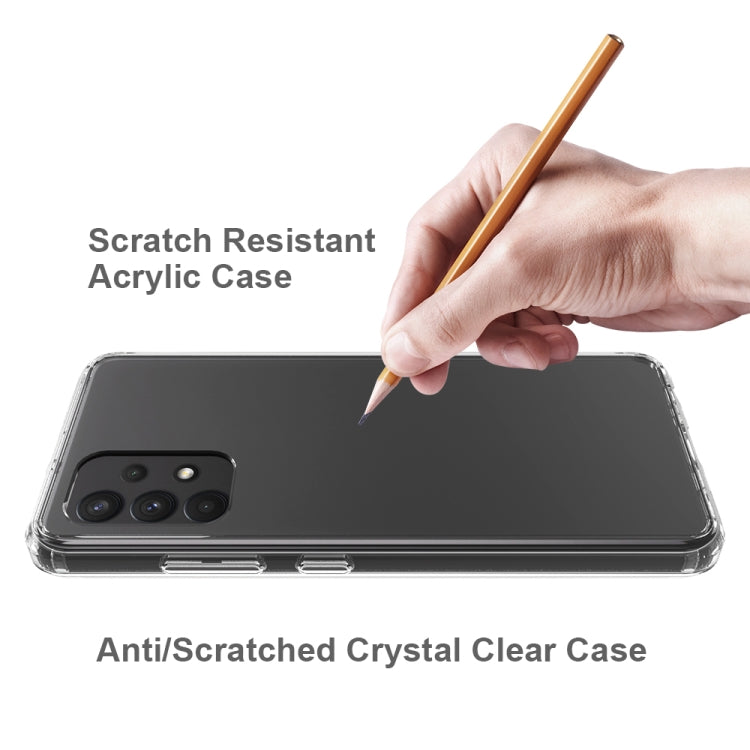 For Samsung Galaxy A32 4G Shockproof Scratchproof TPU + Acrylic Protective Case(Black) - free shipping - PMC TechLife - Order now!