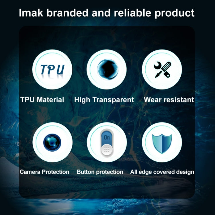 For Xiaomi Black Shark 4 / 4 Pro IMAK UX-5 Series Transparent Shockproof TPU Protective Case - free shipping - PMC TechLife - Order now!