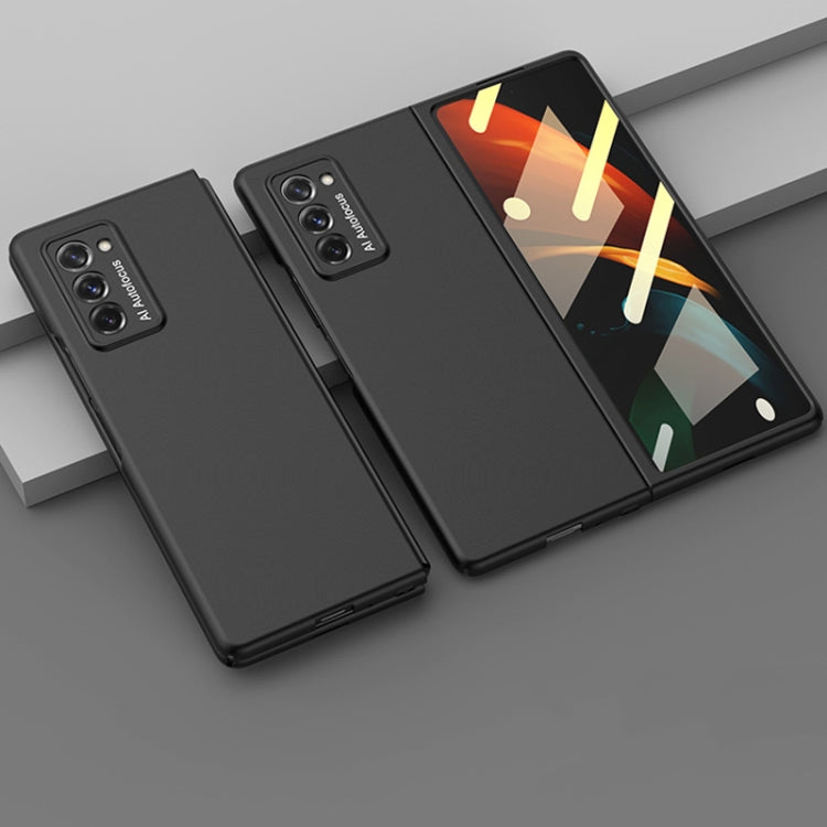 For Samsung Galaxy Z Fold2 5G GKK Ultra-thin Full Coverage Protective Case + Screen Protector(Black) - Galaxy Phone Cases by GKK | Online Shopping South Africa | PMC TechLife | Buy Now Pay Later Mobicred