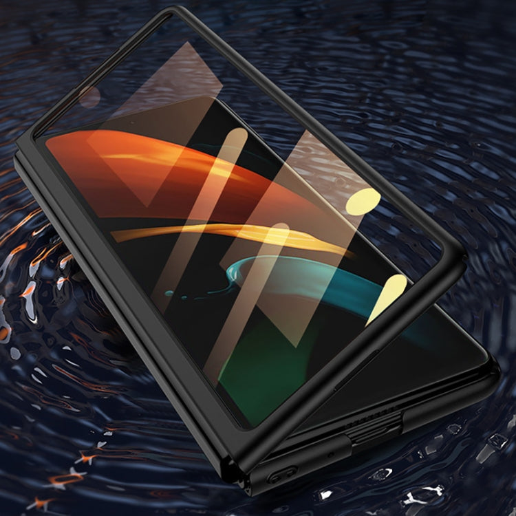 For Samsung Galaxy Z Fold2 5G GKK Ultra-thin Full Coverage Protective Case + Screen Protector(Black) - Galaxy Phone Cases by GKK | Online Shopping South Africa | PMC TechLife | Buy Now Pay Later Mobicred