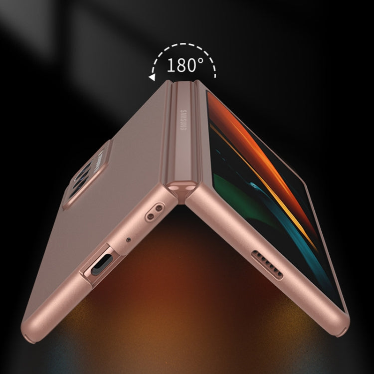 For Samsung Galaxy Z Fold2 5G GKK Ultra-thin Full Coverage Protective Case + Screen Protector(Black) - Galaxy Phone Cases by GKK | Online Shopping South Africa | PMC TechLife | Buy Now Pay Later Mobicred