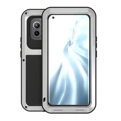 For Xiaomi Mi 11 LOVE MEI Metal Shockproof Waterproof Dustproof Protective Case without Glass(Silver) - Xiaomi Cases by PMC Jewellery | Online Shopping South Africa | PMC Jewellery