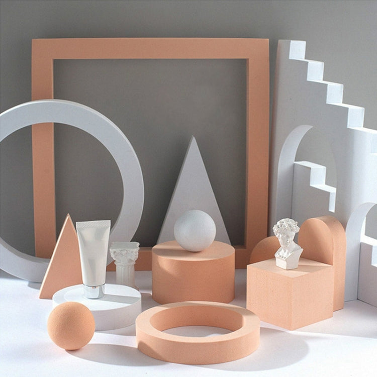 7 x 7 x 6cm Cuboid Geometric Cube Solid Color Photography Photo Background Table Shooting Foam Props(Flesh Color) - free shipping - PMC TechLife - Order now!
