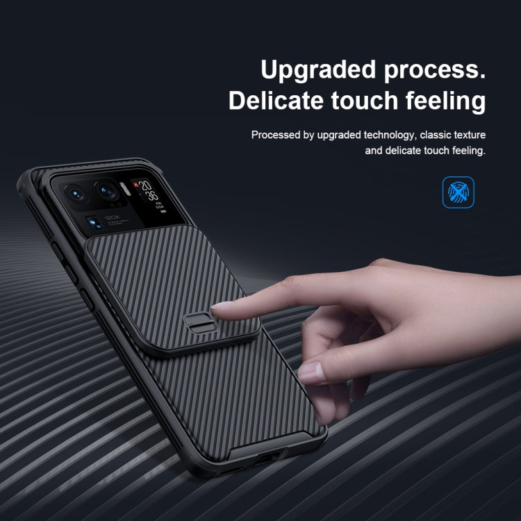 For Xiaomi Mi 11 Ultra NILLKIN Black Mirror Pro Series Camshield Full Coverage Dust-proof Scratch Resistant PC Case(Black) - Mi 11 Ultra Cases by NILLKIN | Online Shopping South Africa | PMC Jewellery