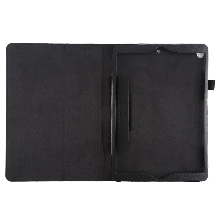 Litchi Texture Horizontal Flip Leather Case with Holder For iPad 10.5 / iPad 10.2 2021 / 2020 / 2019(Black) - free shipping - PMC TechLife - Order now!