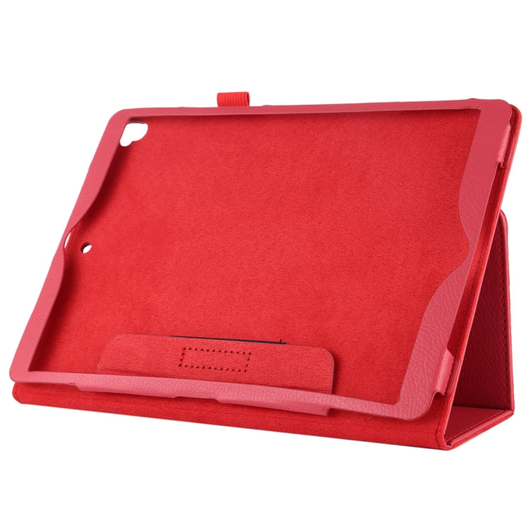 Litchi Texture Horizontal Flip Leather Case with Holder For iPad 10.5 / iPad 10.2 2021 / 2020 / 2019(Red) - free shipping - PMC TechLife - Order now!