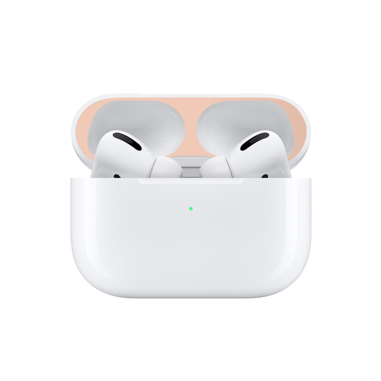 For Apple AirPods Pro Wireless Earphone Protective Case Metal Protective Sticker(Green) - Protective Sticker by PMC Jewellery | Online Shopping South Africa | PMC Jewellery