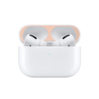 For Apple AirPods Pro Wireless Earphone Protective Case Metal Protective Sticker(Flesh Color) - Protective Sticker by PMC Jewellery | Online Shopping South Africa | PMC Jewellery