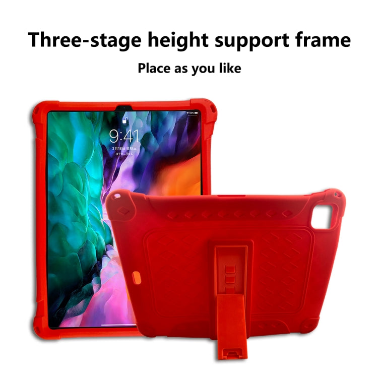 All-inclusive Silicone Shockproof Case with Holder For iPad Pro 12.9 2021 / 2020(Blue) - free shipping - PMC TechLife - Order now!