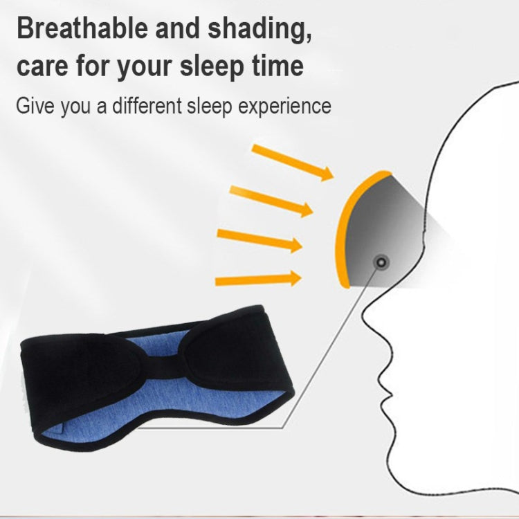 Bluetooth 5.0 Sleep Eye Masks Smart Wireless Music Eye Masks(Gray) - Eye Masks by PMC Jewellery | Online Shopping South Africa | PMC Jewellery