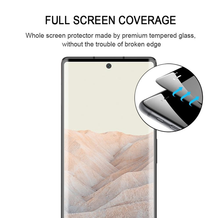For Google Pixel 6 Pro Edge Glue 3D Curved Edge Full Screen Tempered Glass Film - free shipping - PMC TechLife - Order now!