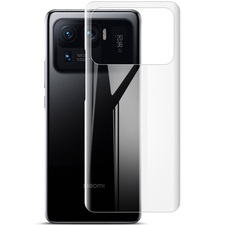 For Xiaomi Mi 11 Ultra 2 PCS IMAK 0.15mm Curved Full Screen Protector Hydrogel Film Back Protector -  by imak | Online Shopping South Africa | PMC TechLife | Buy Now Pay Later Mobicred