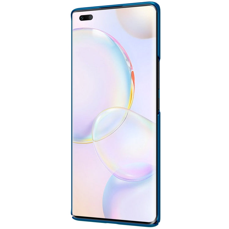 For Honor 50 Pro NILLKIN Frosted Concave-convex Texture PC Protective Case(Peacock Blue) - Honor Cases by NILLKIN | Online Shopping South Africa | PMC Jewellery