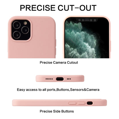 For iPhone 13 Solid Color Liquid Silicone Shockproof Protective Case(Lavender Grey) - iPhone 13 Cases by PMC Jewellery | Online Shopping South Africa | PMC Jewellery