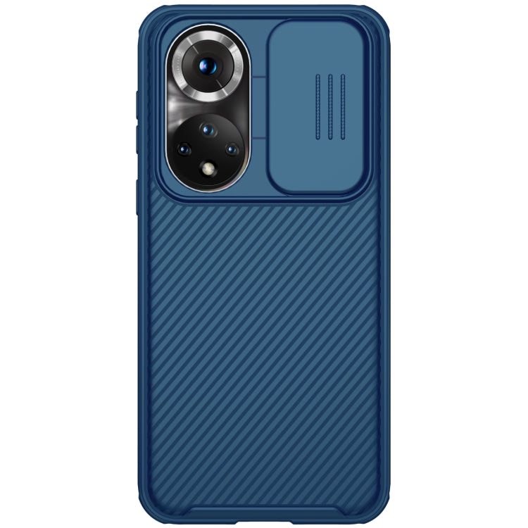 For Honor 50 NILLKIN Black Mirror Pro Series PC Camshield Full Coverage Dust-proof Scratch Resistant Case(Blue) - Honor Cases by NILLKIN | Online Shopping South Africa | PMC Jewellery