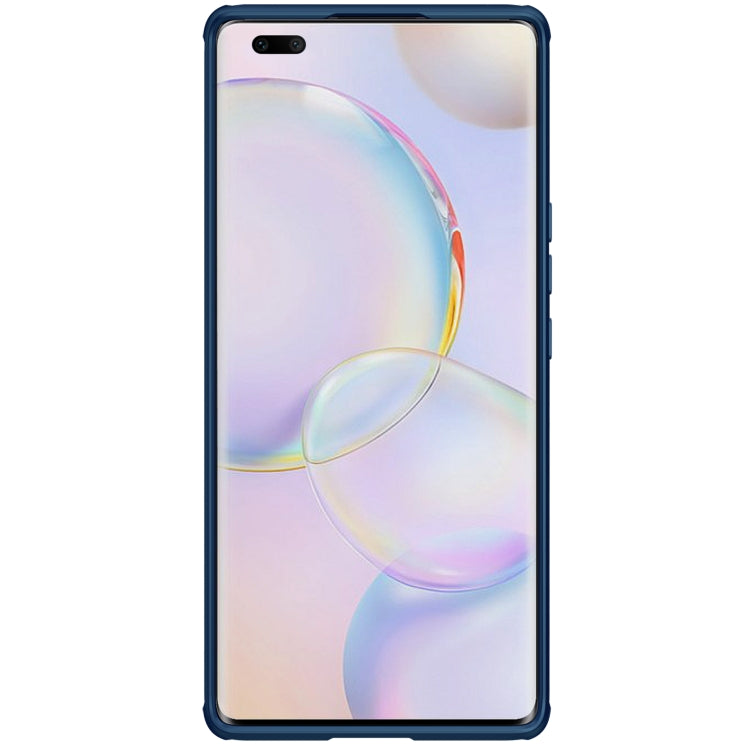 For Honor 50 Pro NILLKIN Black Mirror Pro Series PC Camshield Full Coverage Dust-proof Scratch Resistant Case(Blue) - Honor Cases by NILLKIN | Online Shopping South Africa | PMC Jewellery