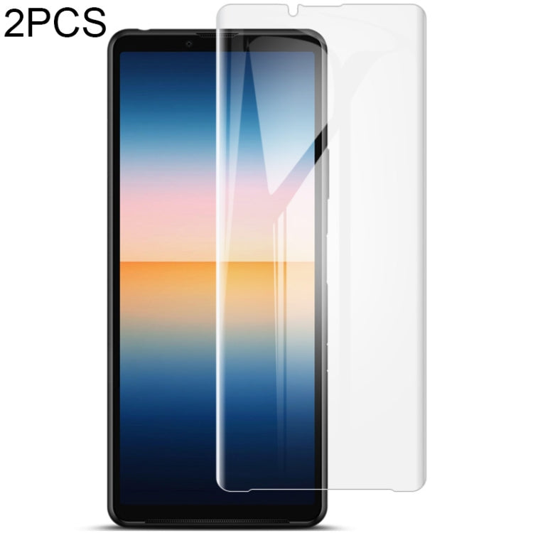 For Sony Xperia 10 III 2 PCS IMAK Curved Full Screen Hydrogel Film Front Protector - Others by imak | Online Shopping South Africa | PMC TechLife | Buy Now Pay Later Mobicred