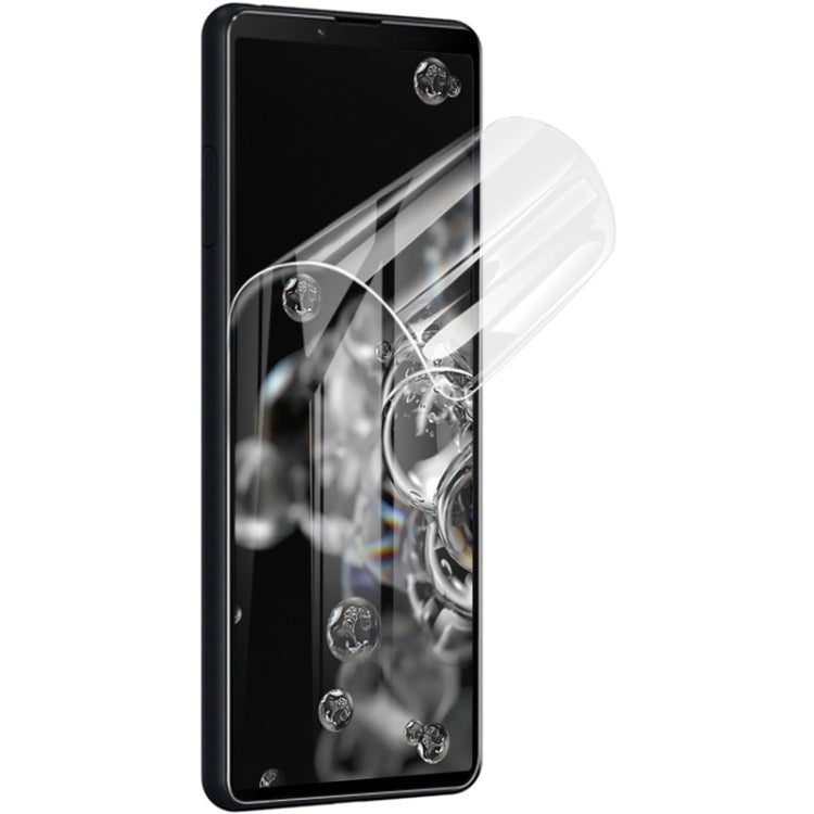 For Sony Xperia 10 III 2 PCS IMAK Curved Full Screen Hydrogel Film Front Protector - Others by imak | Online Shopping South Africa | PMC TechLife | Buy Now Pay Later Mobicred