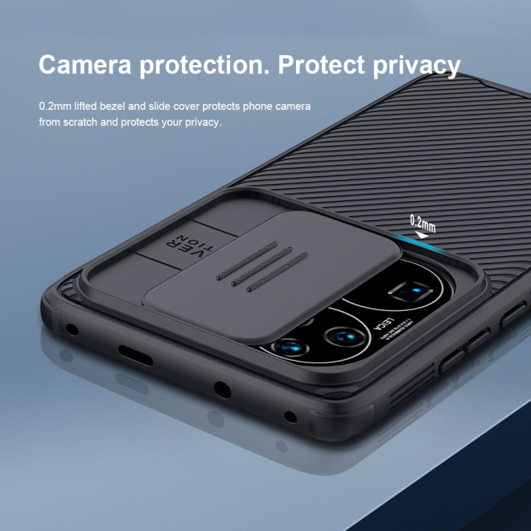 For Huawei P50 Pro NILLKIN Black Mirror Pro Series PC Camshield Full Coverage Dust-proof Scratch Resistant Case(Black) - Huawei Cases by NILLKIN | Online Shopping South Africa | PMC Jewellery