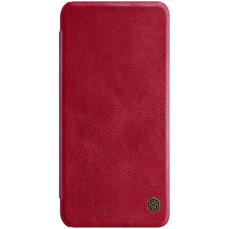 For Huawei P50 NILLKIN QIN Series Crazy Horse Texture Horizontal Flip Leather Case with Card Slot(Red) - Huawei Cases by NILLKIN | Online Shopping South Africa | PMC Jewellery