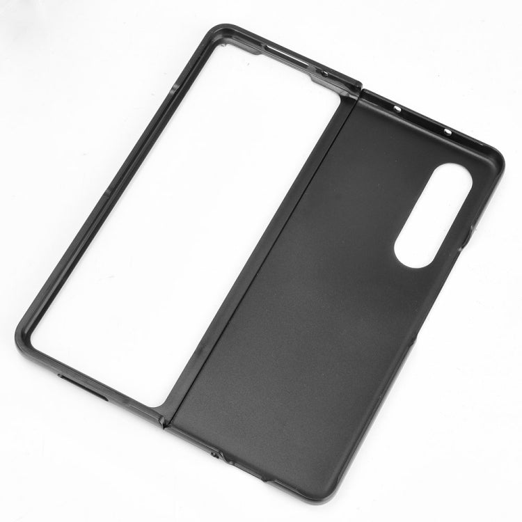 For Samsung Galaxy Z Fold3 5G Shockproof Crocodile Texture PC + PU Case(Orange) - free shipping - PMC TechLife - Order now!