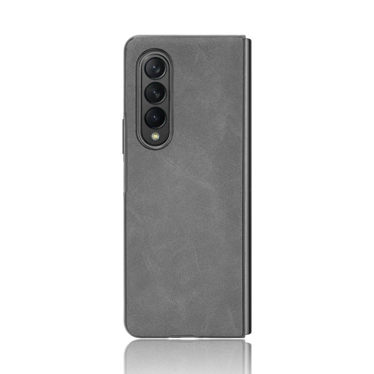 For Samsung Galaxy Z Fold3 5G Shockproof Sheep Skin PC + PU + TPU Case(Black) - free shipping - PMC TechLife - Order now!