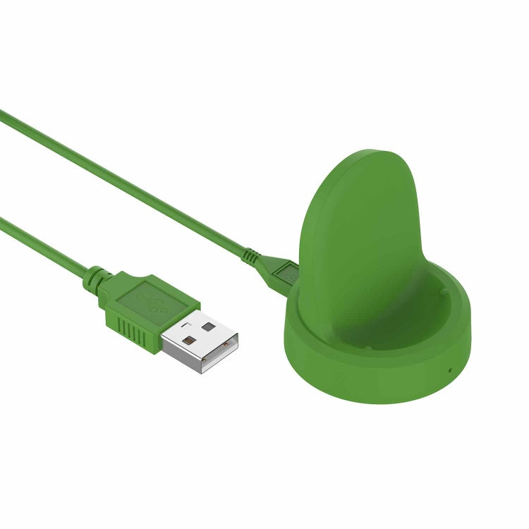 For Samsung Galaxy Watch4 Classic / Galaxy Watch4 Universal Silicone Charger Holder(Green) - Charger by PMC TechLife | Online Shopping South Africa | PMC TechLife | Buy Now Pay Later Mobicred