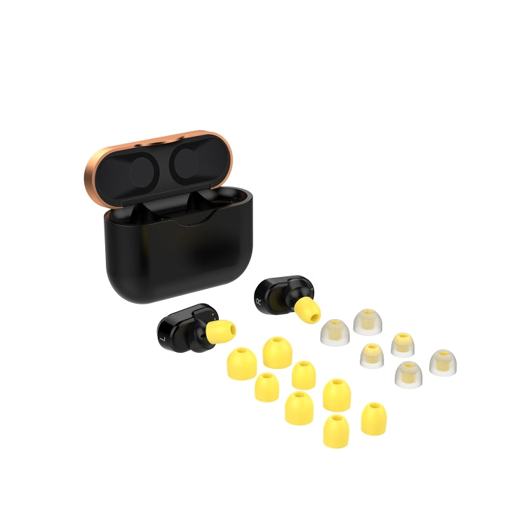 For Sony WF-1000XM4 / WF-1000XM3 Universal Earplug Sleeve Ear Cap Earmuffs(Yellow) - Anti-dust & Ear Caps by PMC Jewellery | Online Shopping South Africa | PMC Jewellery