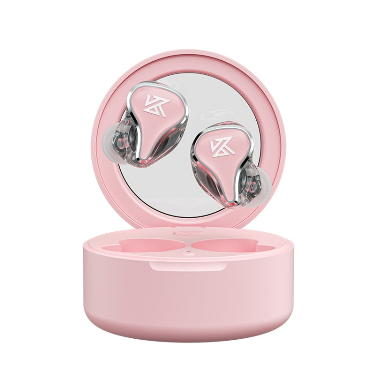 KZ SK10 1DD+1BA Hybrid Technology Bluetooth 5.2 True Wireless TWS Earphone(Pink) - TWS Earphone by KZ | Online Shopping South Africa | PMC Jewellery | Buy Now Pay Later Mobicred