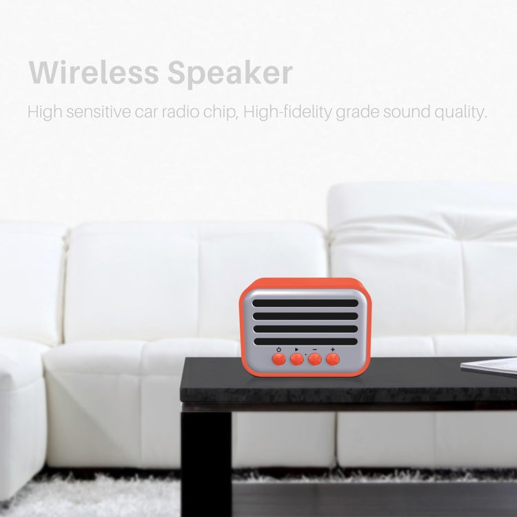 New Rixing NR-102 Mini TWS Bluetooth Speaker(Blue) - Desktop Speaker by NewRixing | Online Shopping South Africa | PMC TechLife | Buy Now Pay Later Mobicred