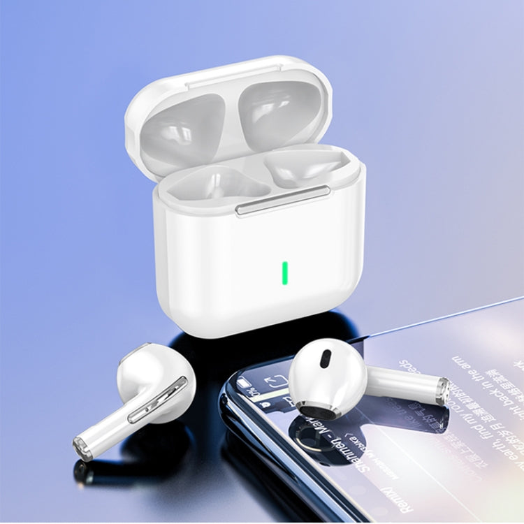 HXSJ Air-S4 Bluetooth 5.1 True Wireless HiFi Stereo Earphones with Charging Case(White) - TWS Earphone by HXSJ | Online Shopping South Africa | PMC Jewellery