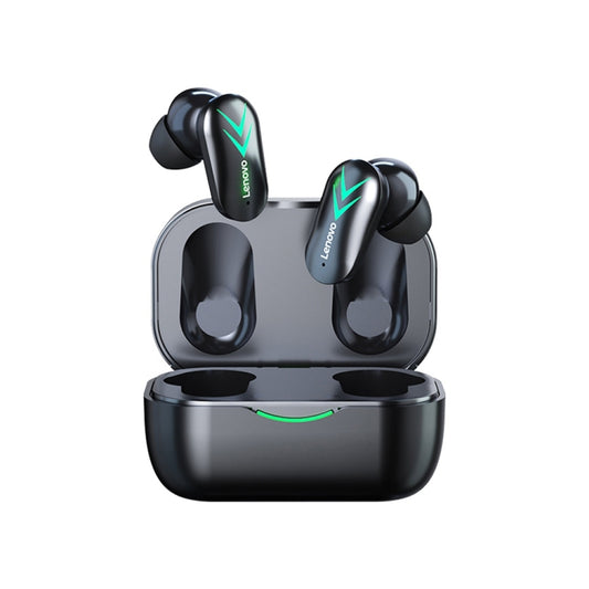 Lenovo XT82 Bluetooth 5.1 Mirror Display Gaming Wireless Bluetooth Earphone(Black) - Bluetooth Earphone by Lenovo | Online Shopping South Africa | PMC Jewellery