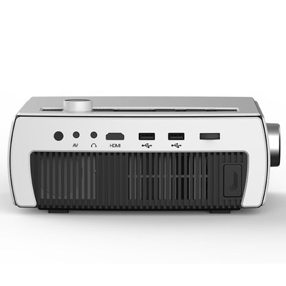 YG430 Android Version 1920x1080 2500 Lumens Portable Home Theater LCD HD Projector, Plug Type:EU Plug(Silver) - Mini Projector by PMC Jewellery | Online Shopping South Africa | PMC Jewellery