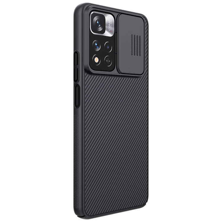 For Xiaomi Redmi Note 11 Pro China / 11 Pro+ Global / Mi 11i / Mi 11i 5G NILLKIN Black Mirror Series Camshield PC Phone Case(Black) - Redmi Note 11 Pro Case by NILLKIN | Online Shopping South Africa | PMC Jewellery