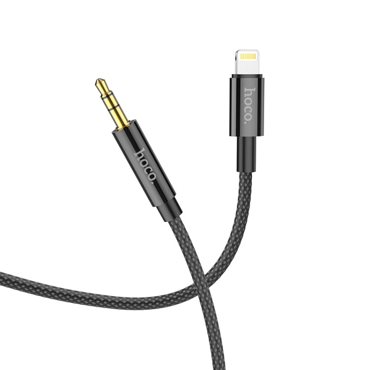 hoco UPA19 8 Pin Digital Audio Conversion Cable, Length: 1m(Black) - Video & Audio Cable by hoco | Online Shopping South Africa | PMC Jewellery