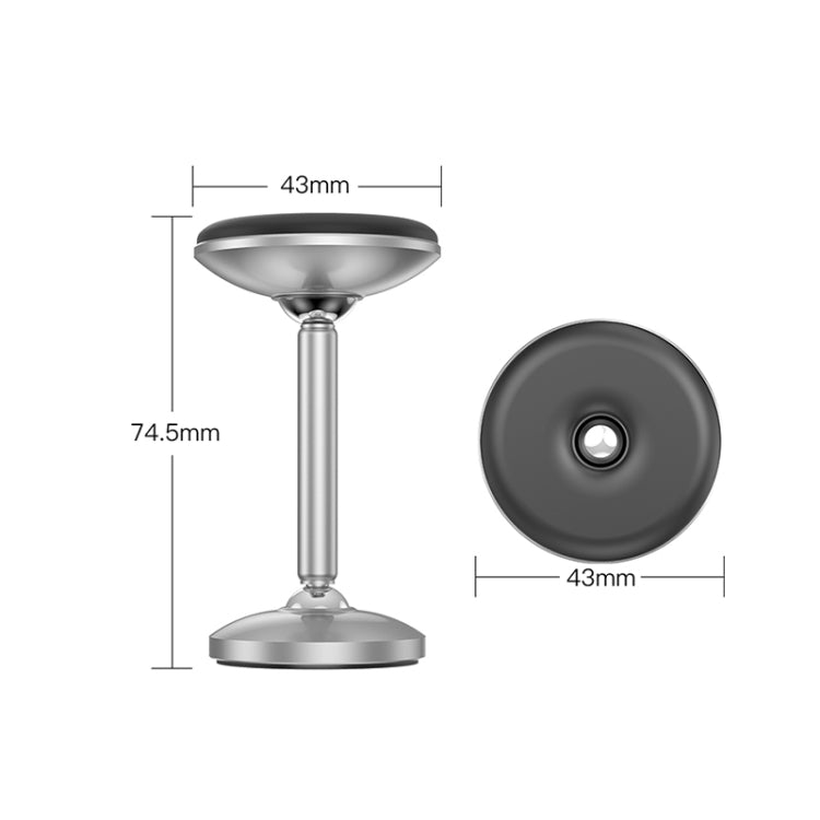 F-389 Car 360 Degree Rotation Magnetic Holder(Black) - Car Holders by PMC TechLife | Online Shopping South Africa | PMC TechLife