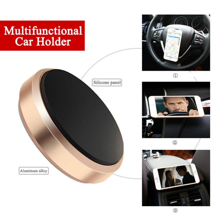 A8 Car Magnetic Phone Holder(Silver) - Car Holders by PMC Jewellery | Online Shopping South Africa | PMC Jewellery