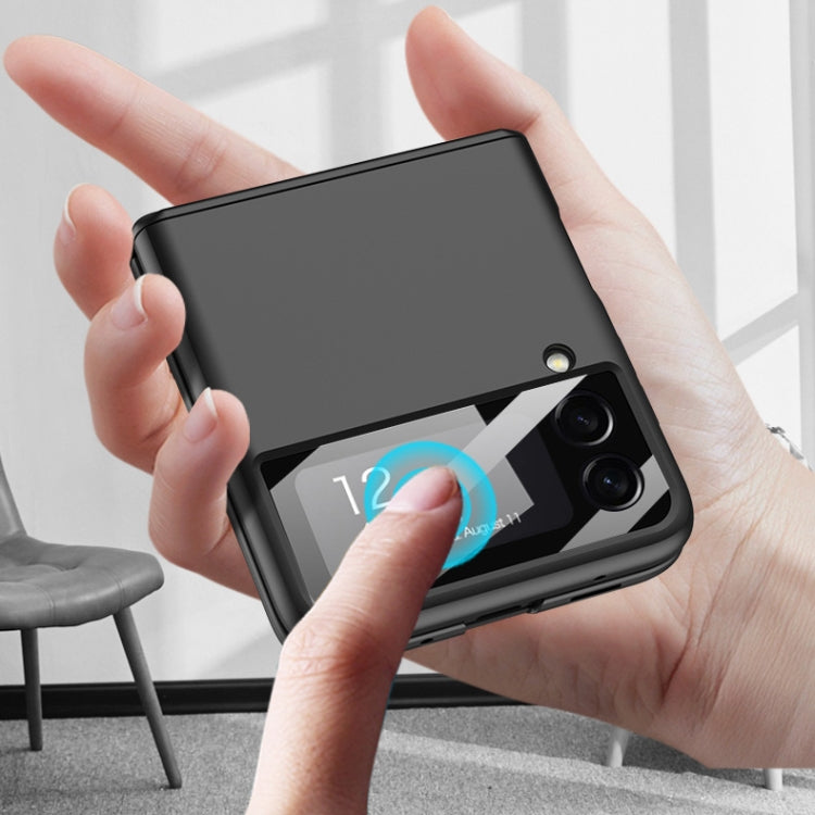 For Samsung Galaxy Z Flip3 5G GKK Magnetic Hinge Full Coverage Phone Case(Purple) - free shipping - PMC TechLife - Order now!