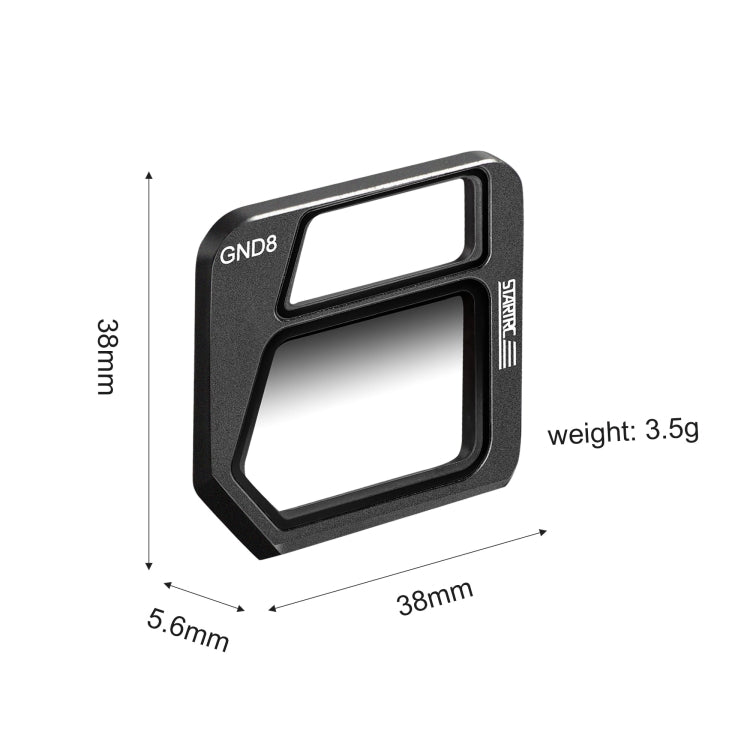 For DJI Mavic 3 STARTRC 1110397 GND 8 Lens Filter(Black) - free shipping - PMC TechLife - Order now!