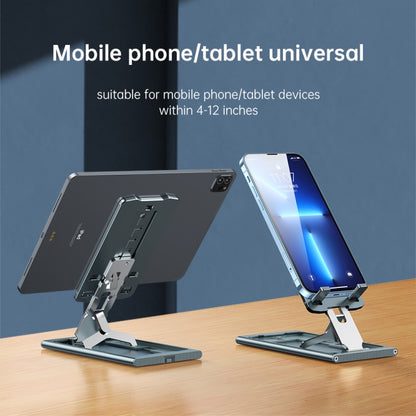 R-JUST HZ16 Slim Phone Desktop Holder(Dark Grey) - Desktop Holder by R-JUST | Online Shopping South Africa | PMC Jewellery