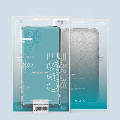 For Samsung Galaxy S22 Ultra 5G NILLKIN PC + TPU Phone Case(Transparent) - Galaxy S22 Ultra 5G Cases by NILLKIN | Online Shopping South Africa | PMC Jewellery