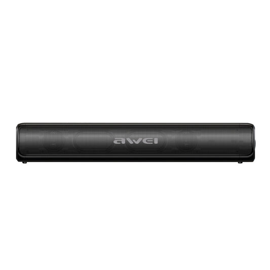 awei Y333 TWS Desktop Wireless Bluetooth Speaker(Black) - Desktop Speaker by awei | Online Shopping South Africa | PMC Jewellery