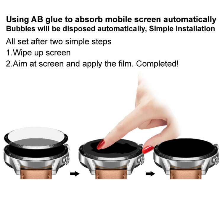 imak Plexiglass HD Watch Protective Film For Honor Watch GS 3 - Screen Protector by imak | Online Shopping South Africa | PMC TechLife | Buy Now Pay Later Mobicred