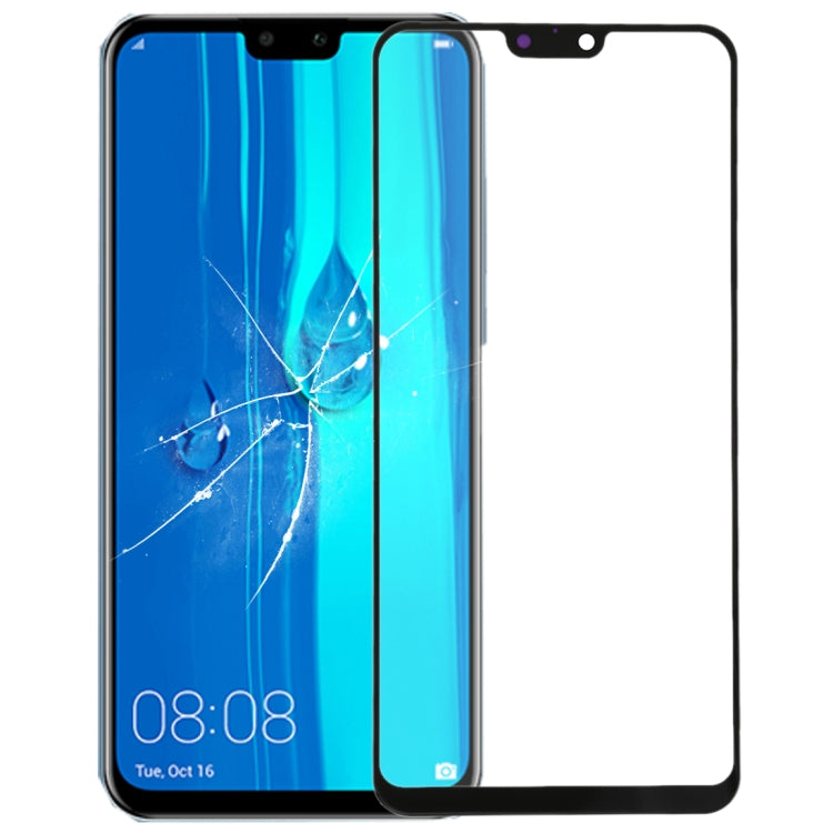 For Huawei Enjoy 9 Plus Front Screen Outer Glass Lens with OCA Optically Clear Adhesive - Outer Glass Lens by PMC Jewellery | Online Shopping South Africa | PMC Jewellery