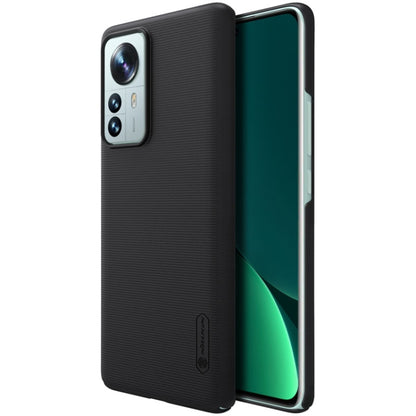For Xiaomi 12 Pro NILLKIN Frosted PC Phone Case(Black) - 12 Pro Cases by NILLKIN | Online Shopping South Africa | PMC Jewellery