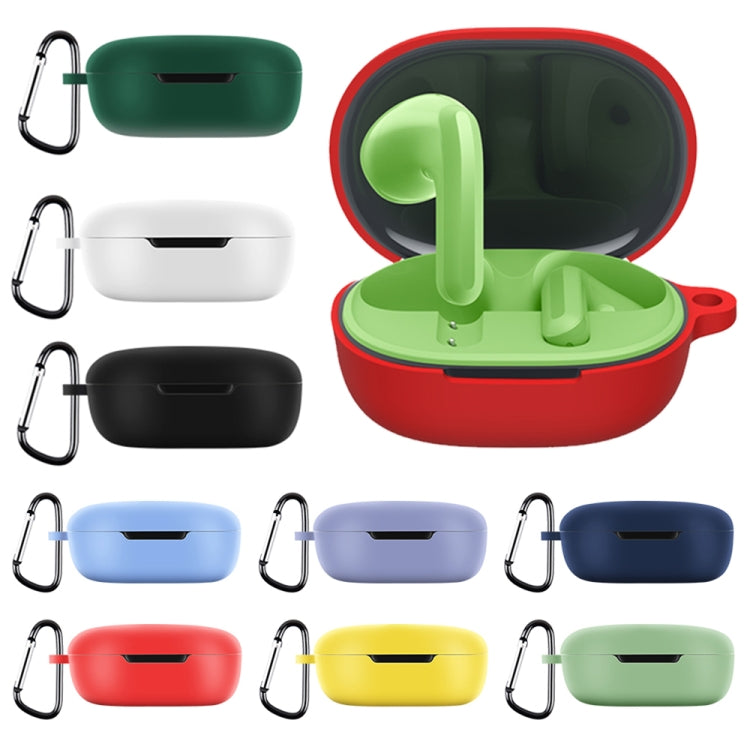 For Xiaomi Redmi Buds 4 Lite Silicone Earphone Protective Case with Hook (Matcha) - Xiaomi Earphone Case by PMC TechLife | Online Shopping South Africa | PMC TechLife